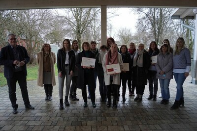04.02.2022 Erfolgreiche Qualifizierung zur Fachpädagogin für Wald- und Naturpädagogik in der Krippe St. Martin 