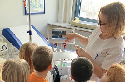 26.2.2026 + 5.3.2026  Vorschulkinder auf Entdeckungstour in der Kinderklinik Weiden