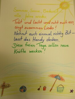 04.08.2021 Wir verabschieden uns in die Ferien