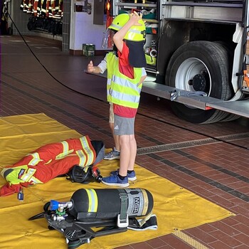 14.07.2026 Die Vorschulkinder besuchen die Feuerwehr 