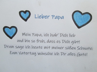 20.05.2020 Liebe Grüße zum Vatertag 
