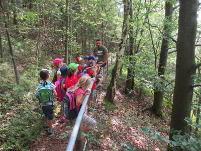 18.07.2019 Sagenwanderung und Übernachten der Vorschulkinder