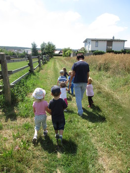 17.07.2019 Krippenkinder besuchen den Reiterhof 
