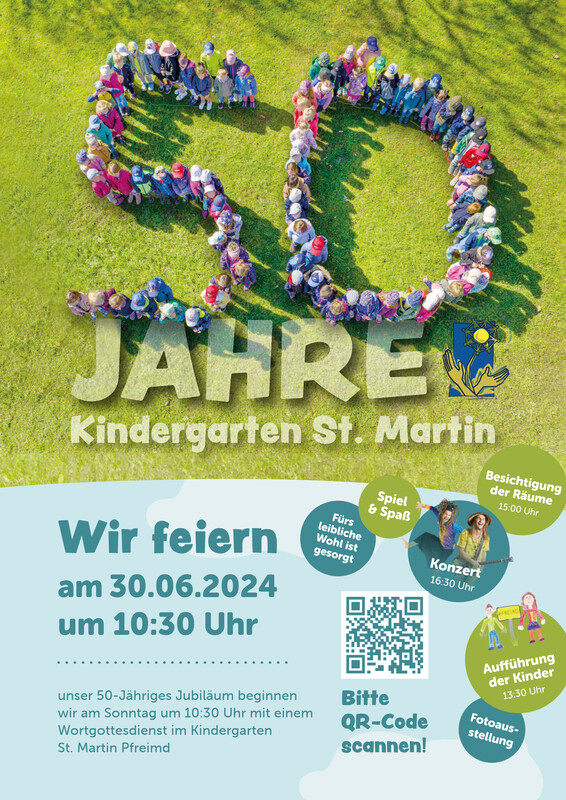 Wir feiern unseren 50. Geburtstag